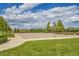 Basketball court in community park with manicured landscaping offering space for neighborhood recreation at 16076 Columbine Pl, Thornton, CO 80602