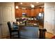 Well-appointed kitchen featuring granite countertops, stainless steel appliances, and breakfast bar seating at 12714 Leyden St # C, Thornton, CO 80602