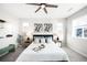 Bright and airy bedroom with a king bed and stylish decor at 9392 Anvil St, Arvada, CO 80007