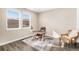 Bright office space with a large window, desk, and neutral decor at 5381 Hickory Oaks Trl, Castle Rock, CO 80104