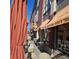 Restaurant featuring outdoor seating, awnings, and Etais signage at 1941 Wabash St, Denver, CO 80220