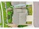 An aerial view of the home showcasing the roof, landscaping, driveway and surrounding neighborhood at 20145 E Fair Ln, Centennial, CO 80016