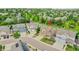 Aerial view of the home showcasing the surrounding neighborhood at 20145 E Fair Ln, Centennial, CO 80016