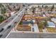 Aerial view of home in a suburban neighborhood near street at 2415 E Maplewood Ave, Centennial, CO 80121