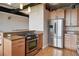 Well-equipped kitchen with stainless steel appliances and granite countertops at 2245 Blake St # C, Denver, CO 80205