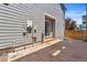 View of backyard deck and exterior wall of home at 6771 Canosa St, Denver, CO 80221