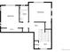 Second floor plan featuring bedrooms, bathroom, hall, storage, and walk-in closet at 5470 Danube St, Denver, CO 80249