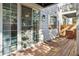 Cozy back deck with worn wood, offering outdoor space for relaxation and entertainment with access to surrounding greenery at 2796 Newport Cir, Castle Rock, CO 80104