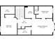 Second floor plan showing bedrooms, bathrooms, walk-in closet, and hall at 2796 Newport Cir, Castle Rock, CO 80104