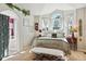 Spacious bedroom featuring vaulted ceilings, a large window, and plush carpeting at 2796 Newport Cir, Castle Rock, CO 80104