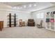 Finished basement space offers flexible room for a variety of uses with plenty of natural light at 7255 S Vine St, Centennial, CO 80122