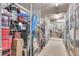 Storage units filled with personal belongings, providing extra space for residents in a secure area at 4200 W 17Th Ave # 619, Denver, CO 80204
