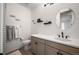 Clean bathroom with modern vanity and stylish decor at 9157 Rio Lado St, Littleton, CO 80125
