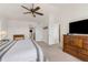 Spacious primary bedroom with walk-in closet at 15446 Coopers Hawk Way, Parker, CO 80134