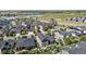 Lovely aerial shot of a residential community with new homes, set in a beautiful surrounding at 4565 Colorado River Dr, Firestone, CO 80504