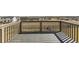 Wooden deck and a nice view of the neighborhood at 4807 River Highlands Loop, Elizabeth, CO 80107