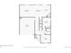 First floor plan showing a kitchen, living room, garage, office, and bathroom at 4807 River Highlands Loop, Elizabeth, CO 80107