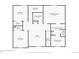 Second floor floorplan with bedrooms, bathrooms, and a loft at 4807 River Highlands Loop, Elizabeth, CO 80107