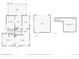 Floor plan showcases layout of the house, including the kitchen, bedrooms, living room, and garage at 4747 S Elati St, Englewood, CO 80110