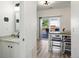 Contemporary bathroom featuring a vanity, mirror, and modern sink at 13931 E 104Th Dr, Commerce City, CO 80022