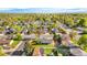 Birds-eye view of the home with a lush green lawn at 6369 W 69Th Ave, Arvada, CO 80003