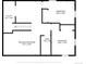 Basement floor plan with dimensions and room names at 6369 W 69Th Ave, Arvada, CO 80003
