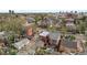 Property from above showing urban living surrounded by mature trees and a thriving neighborhood at 1717 E 22Nd Ave, Denver, CO 80205