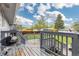 Outdoor living space offers a BBQ, views of the backyard, and a relaxing atmosphere at 8506 Eaton St, Arvada, CO 80003