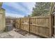 Fenced-in backyard patio for outdoor enjoyment and privacy at 1639 S Ivory Cir # C, Aurora, CO 80017