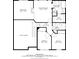 Upstairs floor plan features primary bedroom, primary bath, walk-in closet, three additional bedrooms and two baths at 9869 Burberry Way, Highlands Ranch, CO 80129