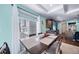 Bright dining area with a large window and a view of the outdoors at 26310 E 3Rd Pl, Aurora, CO 80018