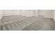 Expansive basement area with patterned carpeting, bright lighting, and ample space for customization at 6514 Agave Ave, Castle Rock, CO 80108