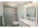 Clean bathroom features marble countertop, shower, and modern fixtures at 800 N Pearl St # 702, Denver, CO 80203