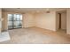 Bright and airy living room featuring a fireplace and access to a balcony at 800 N Pearl St # 702, Denver, CO 80203