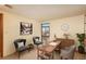 Cozy office with a view, desk, and modern furniture and decor at 800 N Pearl St # 702, Denver, CO 80203