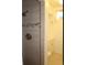 This bathroom features a neutral tile shower with decorative tile accent at 10759 Ogden St, Northglenn, CO 80233