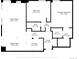This is a schematic floor plan of the home's interior layout at 4570 E Yale Ave # 1004, Denver, CO 80222
