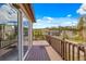 Balcony view of the mountains, forest, and a few buildings at 10 River Park Dr # A, Breckenridge, CO 80424