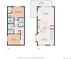 Detailed floor plan showcasing the layout of the home, including the living room, kitchen, bedrooms, and bathrooms at 10 River Park Dr # A, Breckenridge, CO 80424