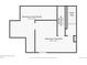 Detailed floor plan showcasing the layout of the home's basement at 7203 W Pacific Ave, Lakewood, CO 80227