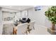 Spacious basement living area showcasing modern furniture, playful decor, and natural lighting at 7350 Dale Ct, Westminster, CO 80030