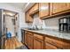 Updated kitchen with granite counters, stainless steel appliances, and plenty of cabinet space at 2557 S Dover St # 30, Lakewood, CO 80227