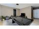 Game room features a pool table, beanbag chairs, and a TV at 4267 Ashcroft Ave, Castle Rock, CO 80104
