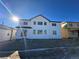 Two-story home with white siding and a modern design at 5503 Riverbend Ave, Firestone, CO 80504