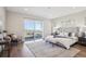 Relax in this primary bedroom suite with deck access and great views of the surrounding landscape at 14337 Shasta Daisy Pt, Parker, CO 80134
