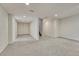 Finished basement area with stairs. Perfect space for recreation and hobbies at 2171 E 99Th Pl, Thornton, CO 80229