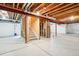 Unfinished basement with high ceilings and plenty of potential at 5008 S Nepal St, Centennial, CO 80015