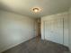 Inviting bedroom with spacious closet offering plenty of storage at 9041 Redfield Ln, Parker, CO 80134