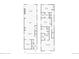 Detailed floor plan showcasing the layout of the home's first and second floor at 3409 Navajo St, Denver, CO 80211