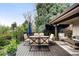 Spacious outdoor deck with dining and seating areas, perfect for entertaining guests at 6389 S Monaco Ct, Centennial, CO 80111